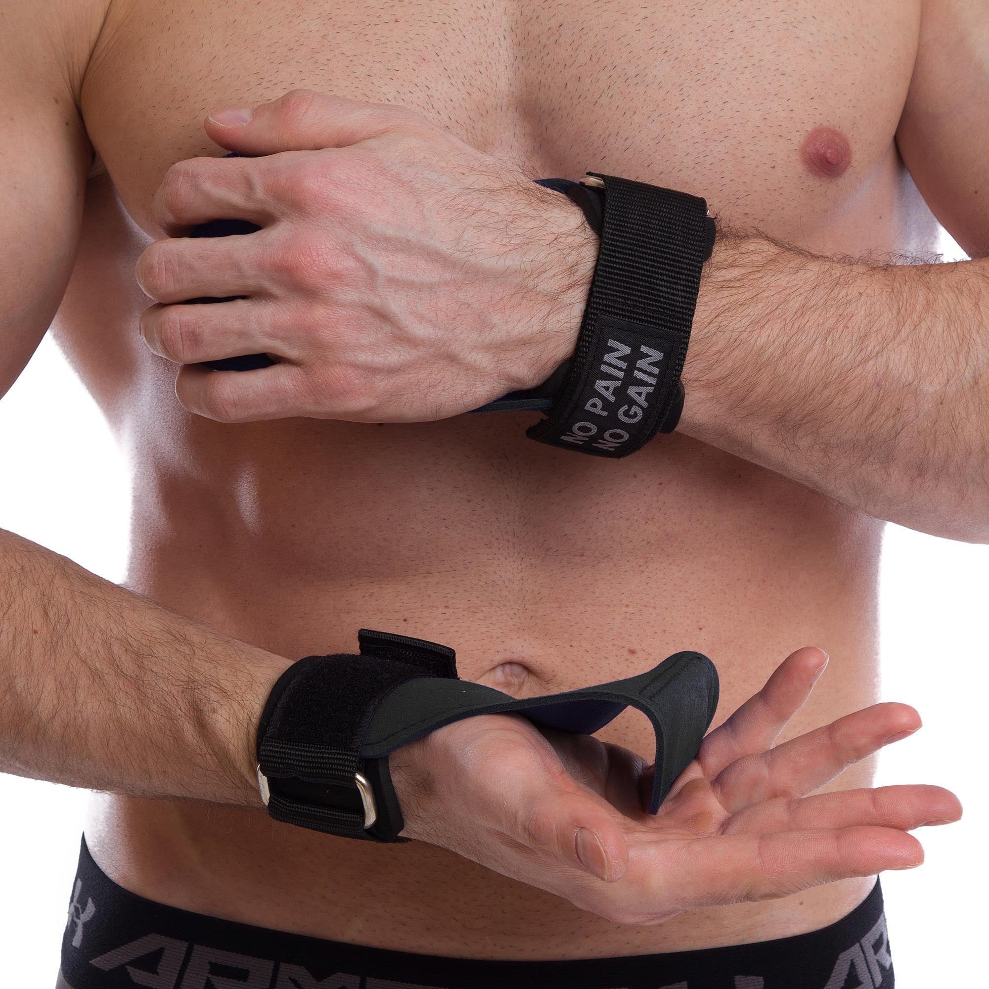 Накладки атлетические грипад для WorkOut SP-Sport SC-80315A с напульсником Черный (611cb3ecb16ab51d88510dd5)