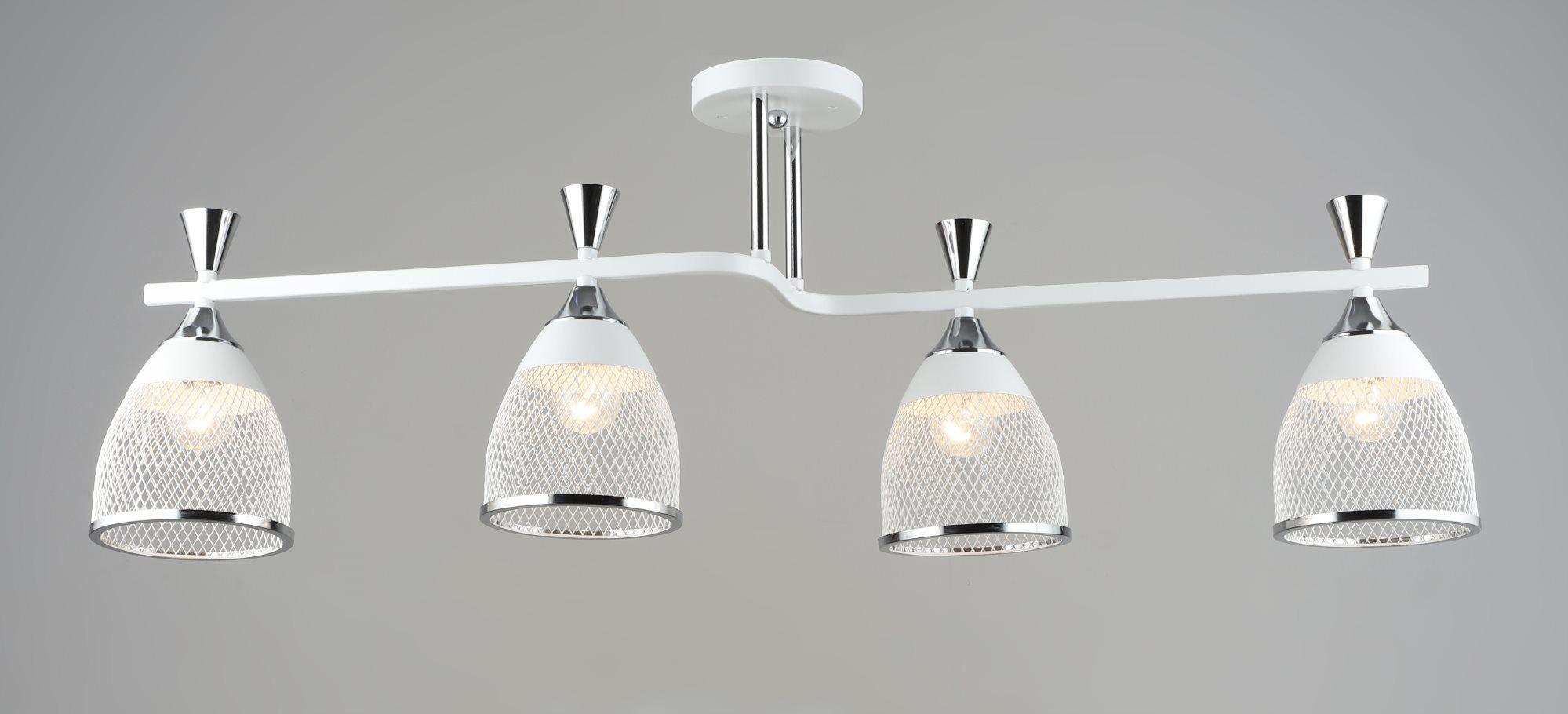 Люстра потолочная Sirius B N6218/4 WT+CH