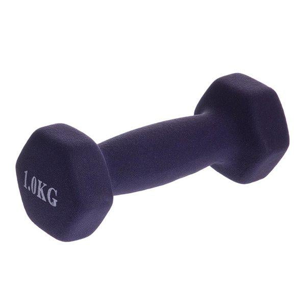 Гантели для фитнеса TA-0001 1 кг Фиолетовый (56508033) - фото 1