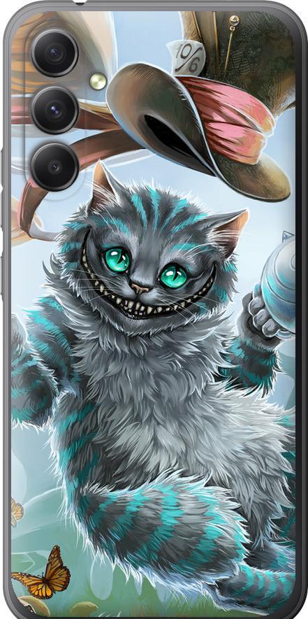 Чехол на Samsung Galaxy A34 A346E Чеширский кот 2 (3993u-2936-42517)