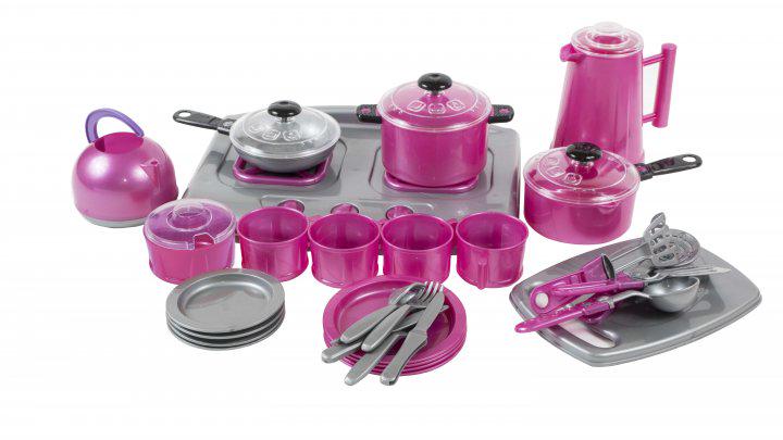 Набір посуду Orion Iriska 7 Рожевий (127)
