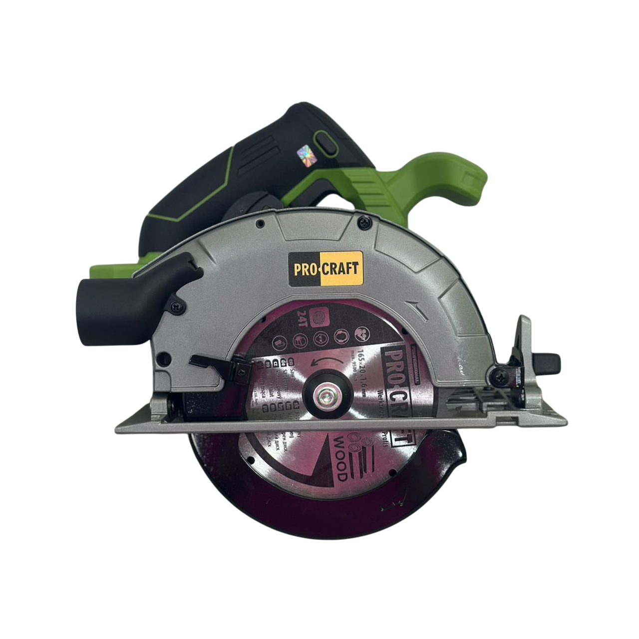 Дискова пила акумуляторна ProCraft PCA24 20 В без АКБ та зарядного пристрою (030263) Дискова пила акумуляторна ProCraft PCA24 20 В без АКБ та зарядного пристрою (030263)