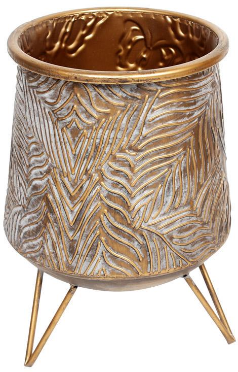 Кашпо металлическое Cornel 25,5х24х34,5 см - фото 2 Кашпо металлическое Cornel 25,5х24х34,5 см - фото 2