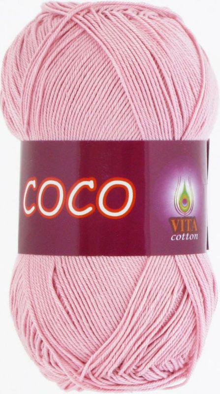 Пряжа Vita Cotton Coco 3866 пудра (3370)