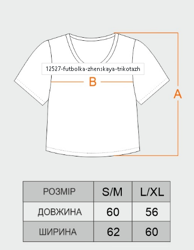 Футболка женская хлопковая однотонная Vivioji FTW-20-14 S/M Коричневый (12527) - фото 3