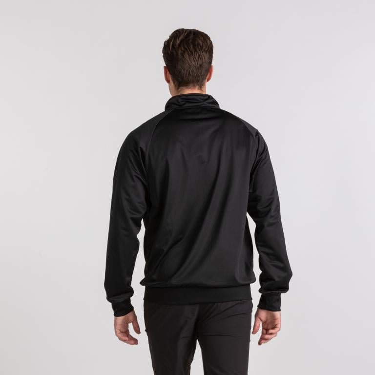 Олімпійка Joma 100086.100 Jacket Gala 4XS Black (9995165845058) - фото 3