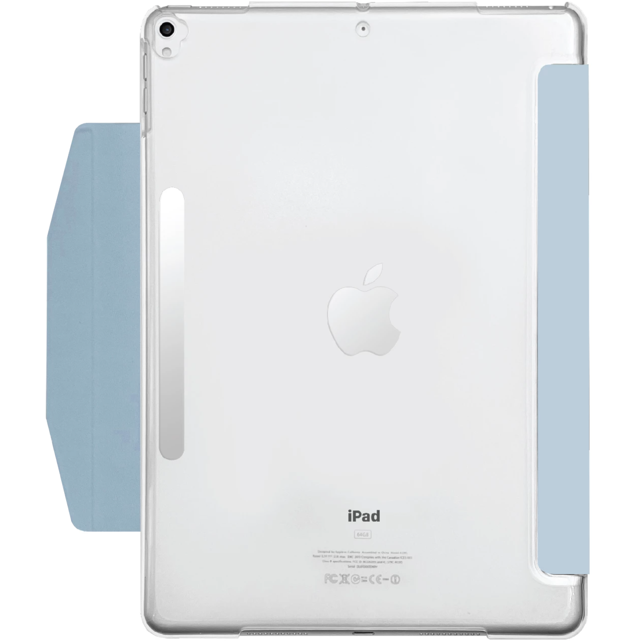 Чехол Macally Protective Case and Stand for iPad 10,2 2021-2019 BSTAND7V2-BL Blue - фото 4