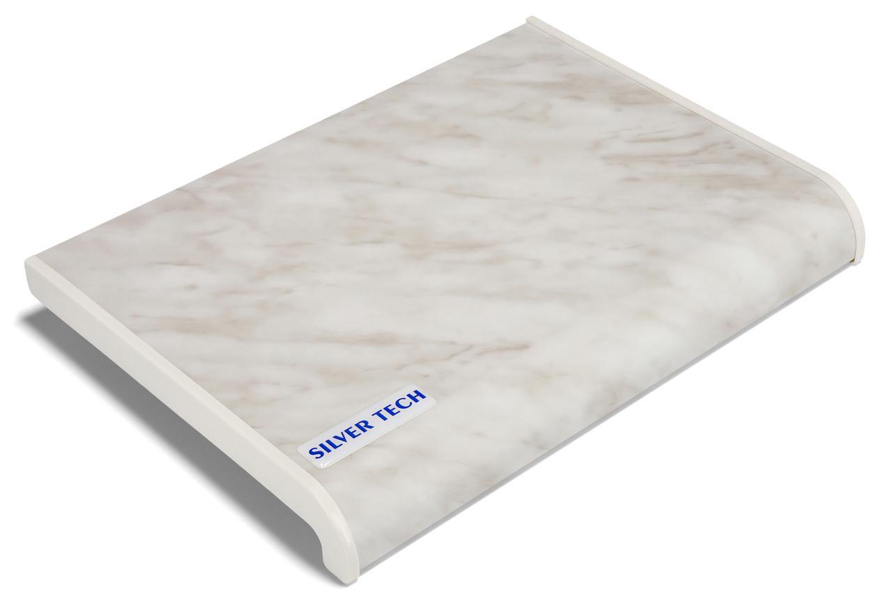 Підвіконня SILVER TECH ПВХ 500 мм Мармур (2686519155) - фото 2 Підвіконня SILVER TECH ПВХ 500 мм Мармур (2686519155) - фото 2