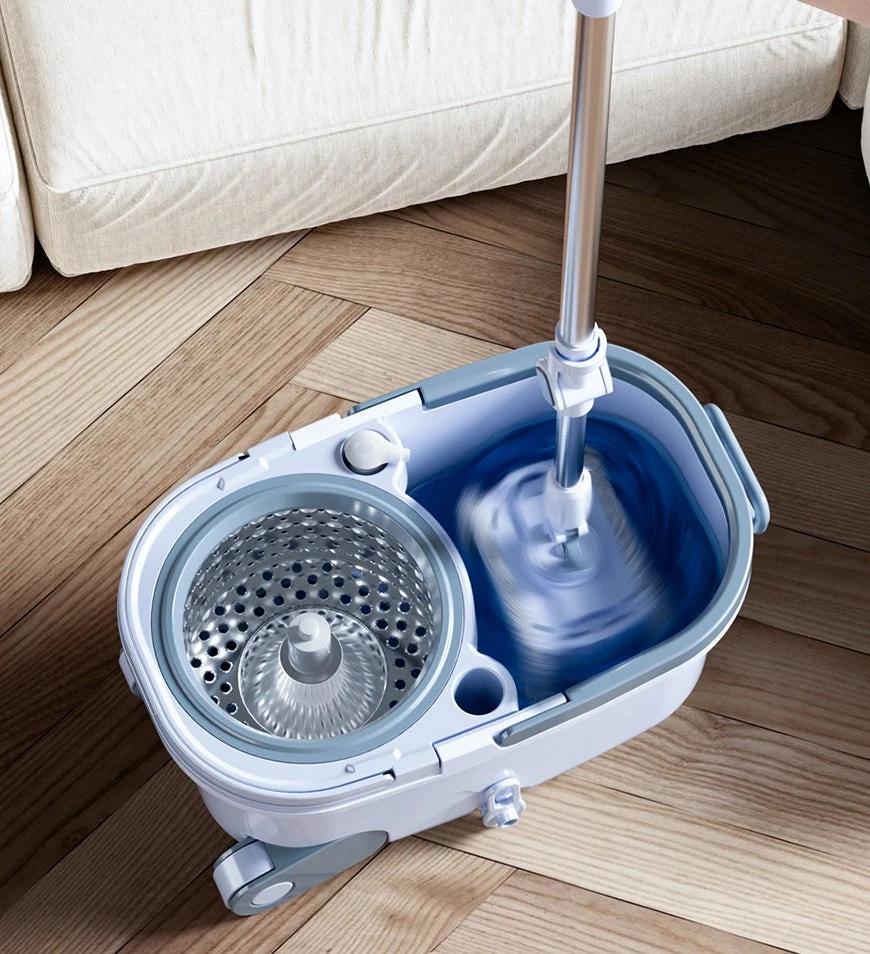 Швабра с отжимом и ведром Homettler Magician Plus Spin Mop (CM001) - фото 2