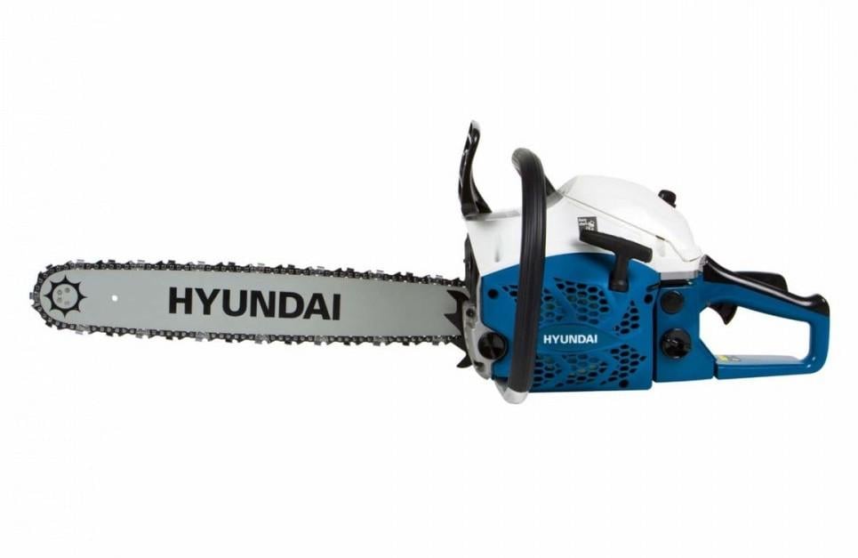 Бензопила ланцюгова Hyundai X 520 Біло-синій (27676112)