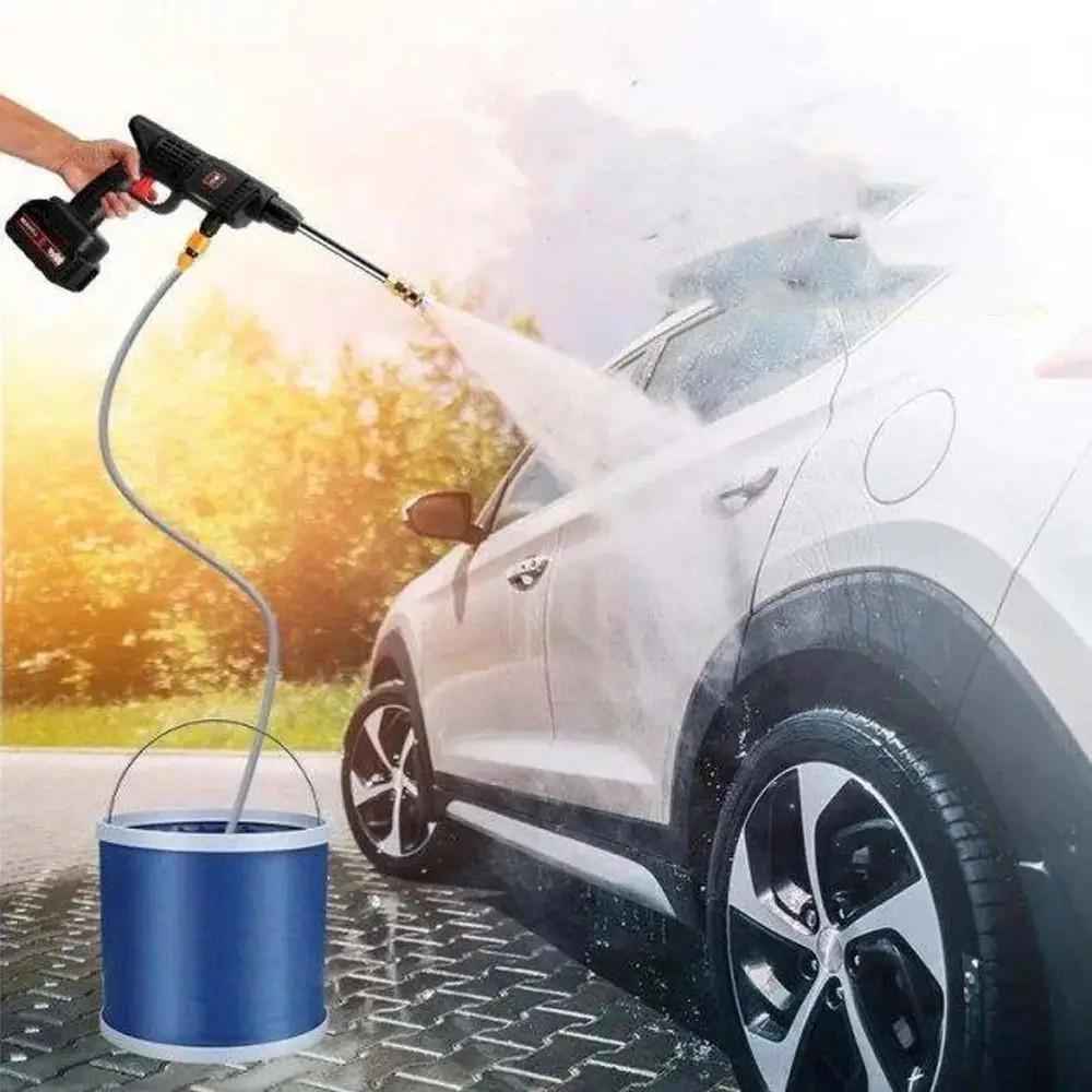 Мийка акумуляторна високого тиску з кейсом і насадками 24 V - фото 5