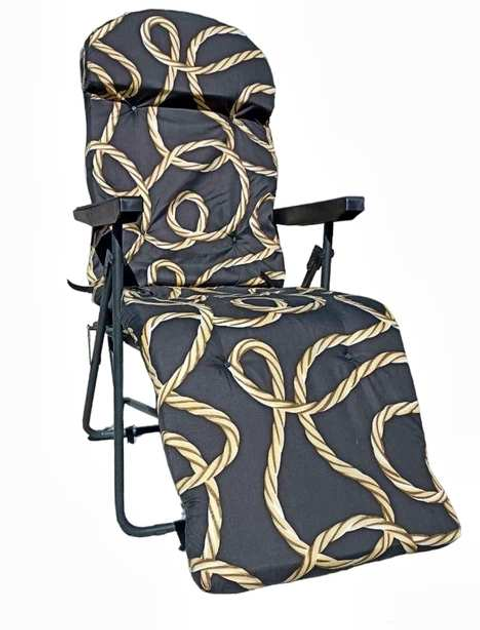 Кресло-шезлонг для кемпинга и туризма Freed Camp 2 с подлокотниками/регулируемой спинкой и подставкой под ноги Grey (FC1242) Кресло-шезлонг для кемпинга и туризма Freed Camp 2 с подлокотниками/регулируемой спинкой и подставкой под ноги Grey (FC1242)