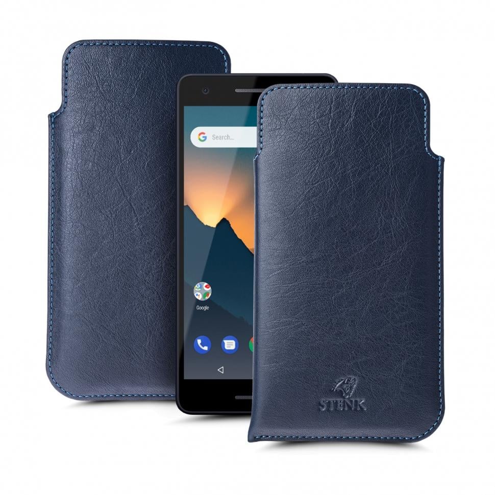 Футляр Stenk Elegance для Nokia 2 V Синий (66259)