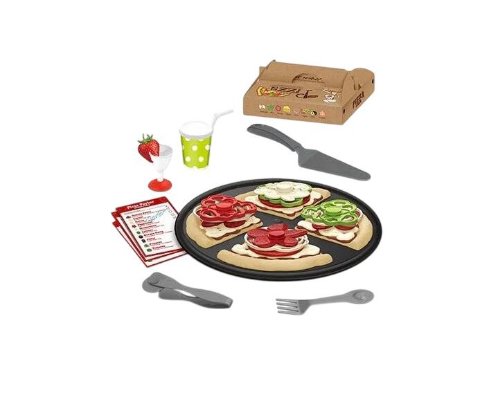 Игровая пицца GourMet тарелка/столовые приборы Multicolor (97738)