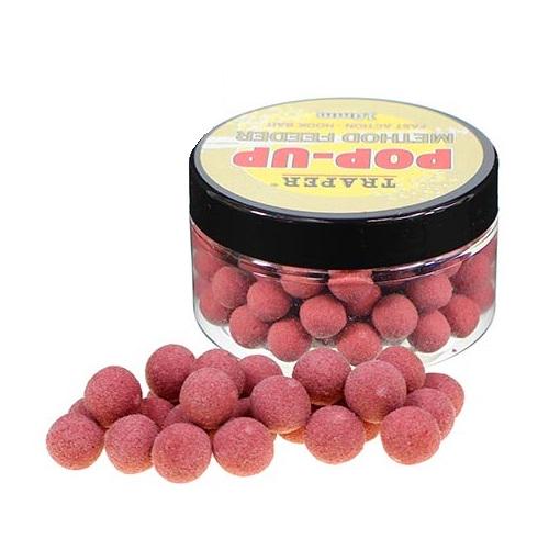 Бойлы Traper Pop-Up Method Feeder Bloodworm Мотыль 10 мм 30 г - фото 1