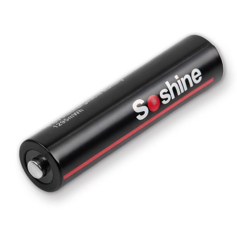 Батарейки аккумуляторные Soshine AAA R03 1,5V 860 mAh 1295mWh Li-Ion AAA-1,5-1295 1 штука Батарейки аккумуляторные Soshine AAA R03 1,5V 860 mAh 1295mWh Li-Ion AAA-1,5-1295 1 штука