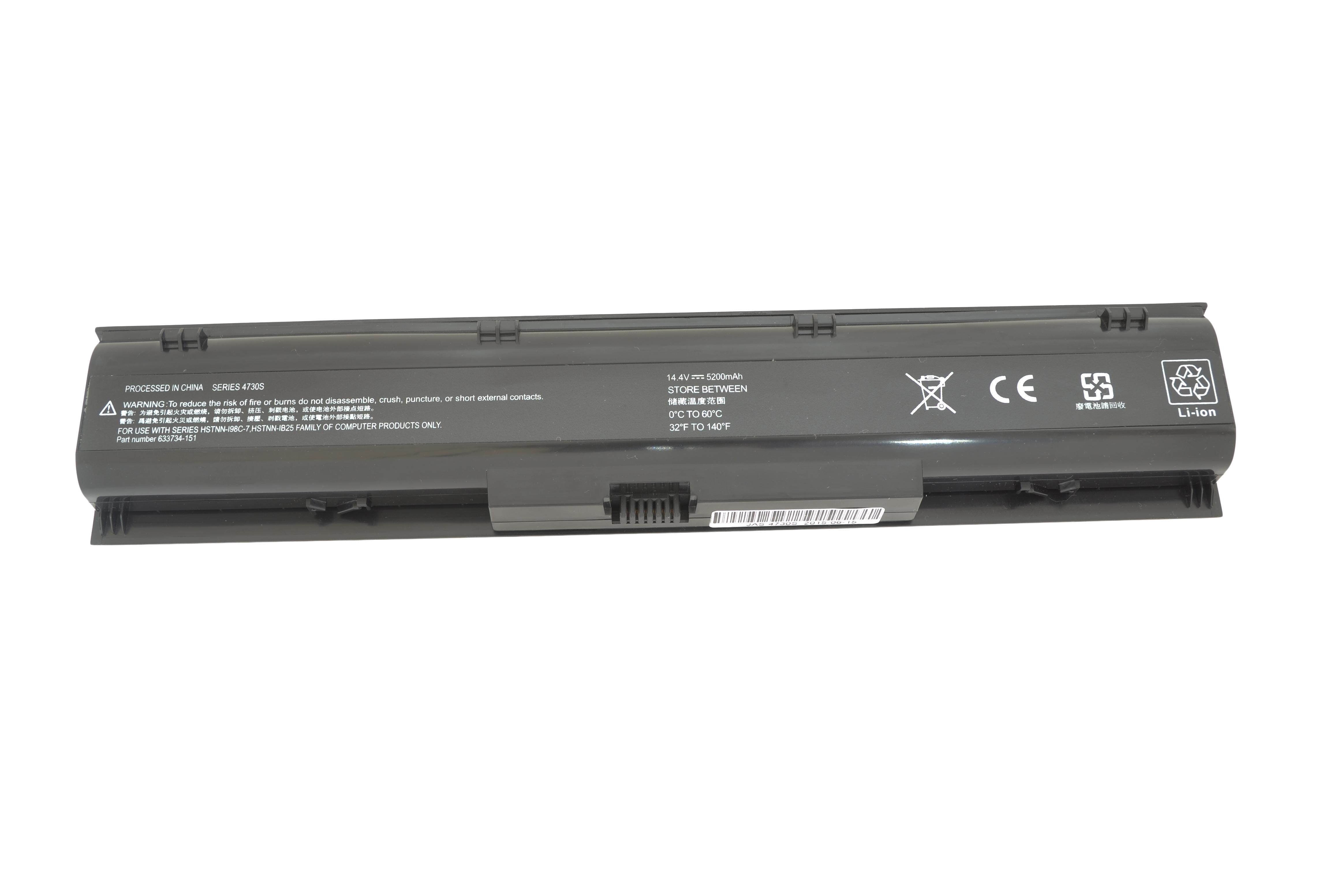 Аккумулятор для ноутбука HP Compaq HSTNN-LB2S ProBook 4730s 14,4 V 5200 mAh (011370) - фото 4