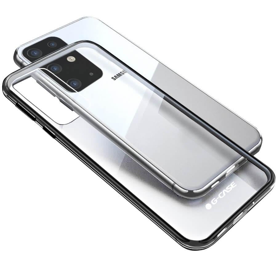 TPU чехол G-Case Shiny Series для Samsung Galaxy S20+ Черный