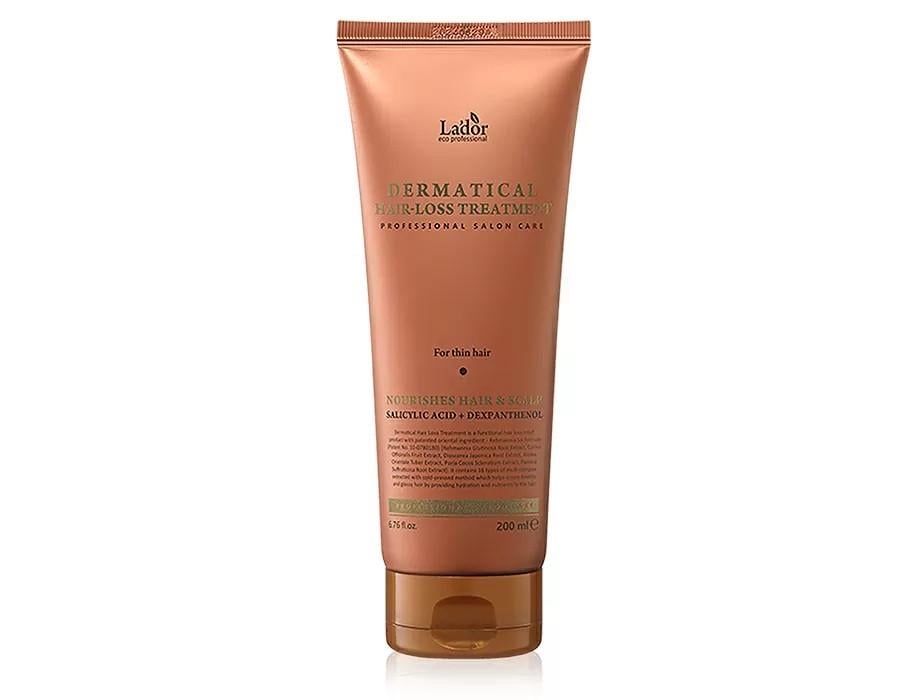 Маска укрепляющая для тонких и ослабленных волос Lador Dermatical Hair-Loss Treatment For Thin Hair 200 мл (2803586105)