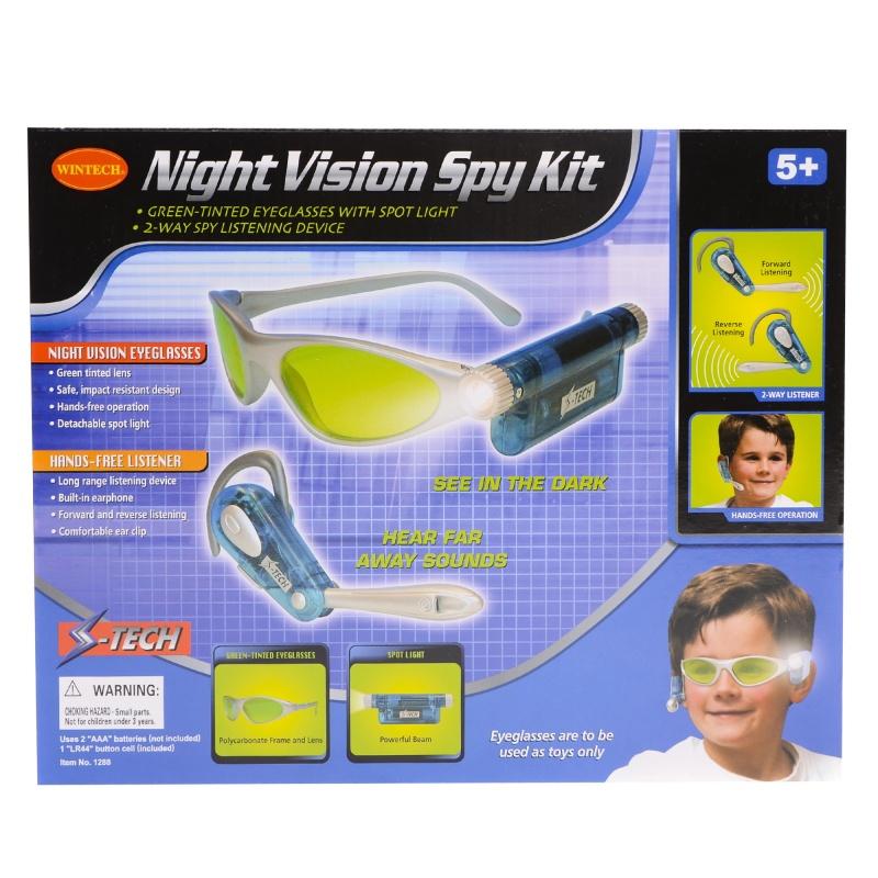 Дитячий шпигунський набір Мікрофон/окуляри з підсвічуванням (IE168) - фото 3 Дитячий шпигунський набір Мікрофон/окуляри з підсвічуванням (IE168) - фото 3