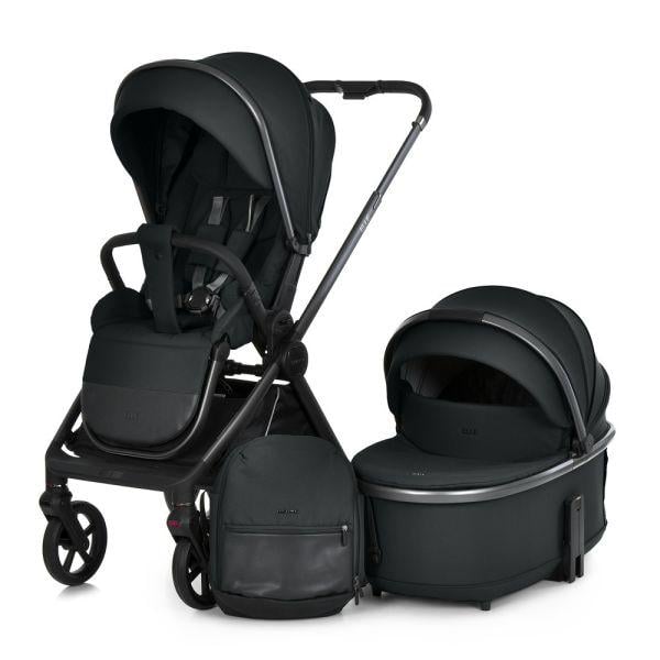 Коляска детская универсальная 2в1 El Camino ELLE ME 1221 Black (1221525)