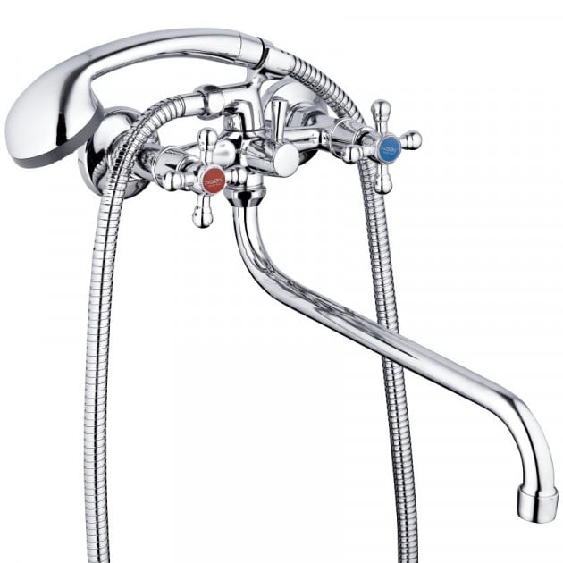 Смеситель для ванны Zegor DMX7-A605 двухвентильный