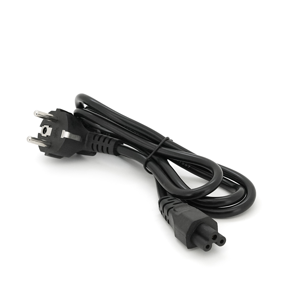 Кабель питания Schuko PC-186 CEE7/7-IEC C5 0,75 мм 1,2 м (2380)