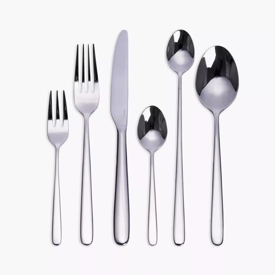 Набор столовых приборов DUKA TROPEA 36 шт. Серебристый (1213320)