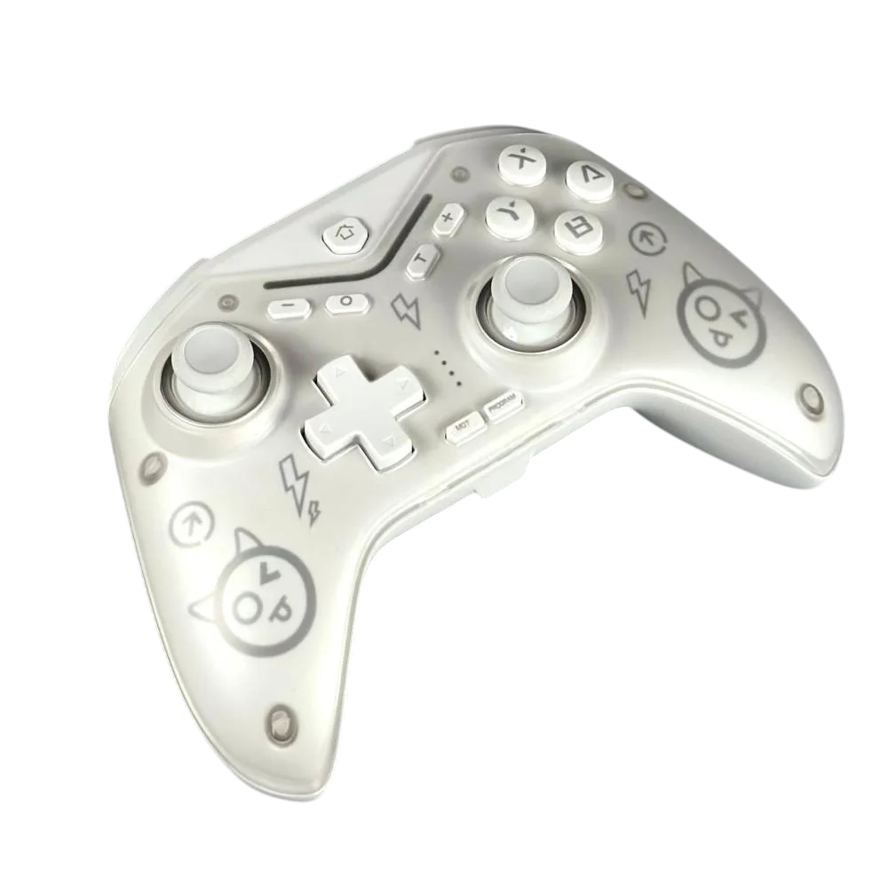 Геймпад беспроводной RGB N-Switch/Steam/PC/Android/iOS 600 mAh Белый (CM-619) Геймпад беспроводной RGB N-Switch/Steam/PC/Android/iOS 600 mAh Белый (CM-619)