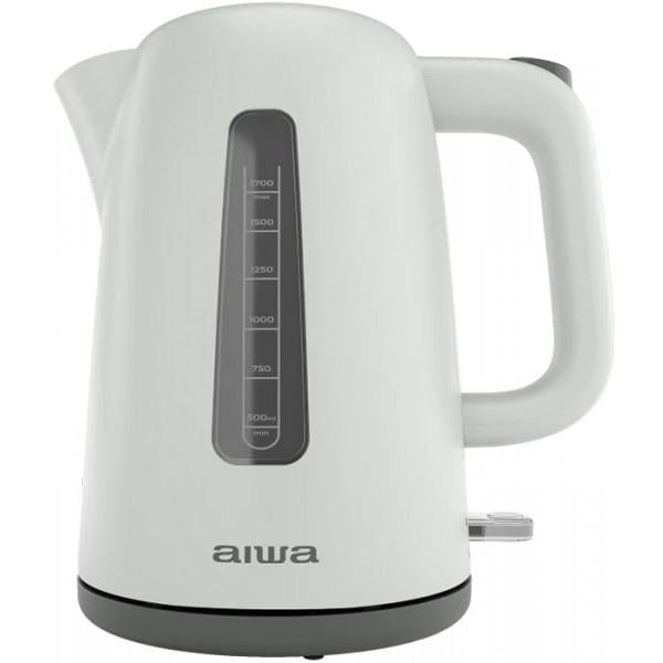 Електрочайник AIWA MIZUCHI AKT-2000 Strix пластиковий 2200 Вт 1,7 л Білий (AKT2000)