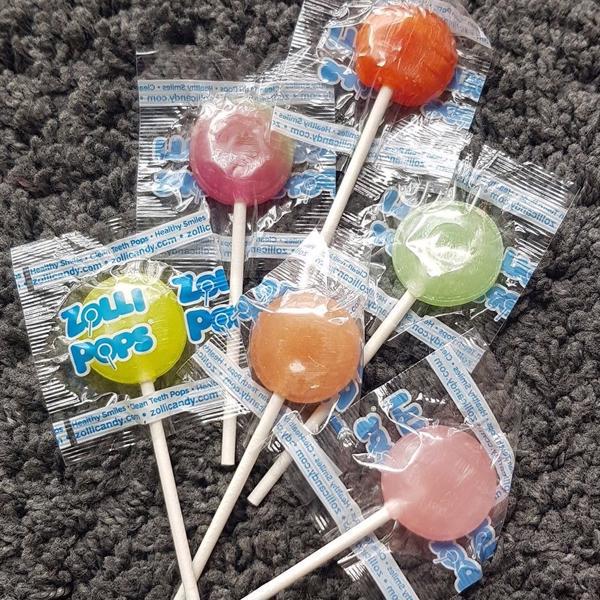 Леденцы для чистки зубов на палочке Zollipops фруктовый микс 147 г 23-25 шт. - фото 3