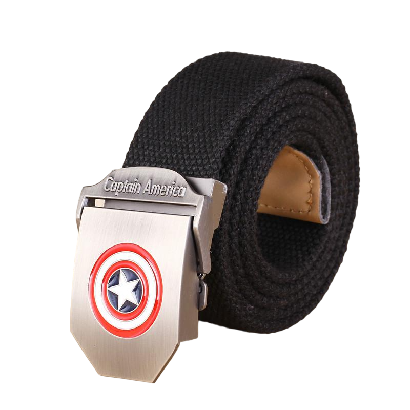 Ремень Captain America Черный (300.65)
