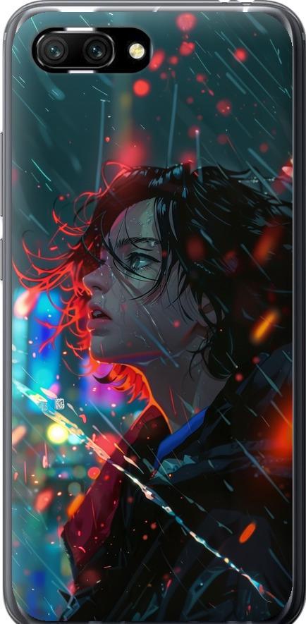 Чехол на Huawei Honor 10 Ночные огни (6096u-1496-42517)