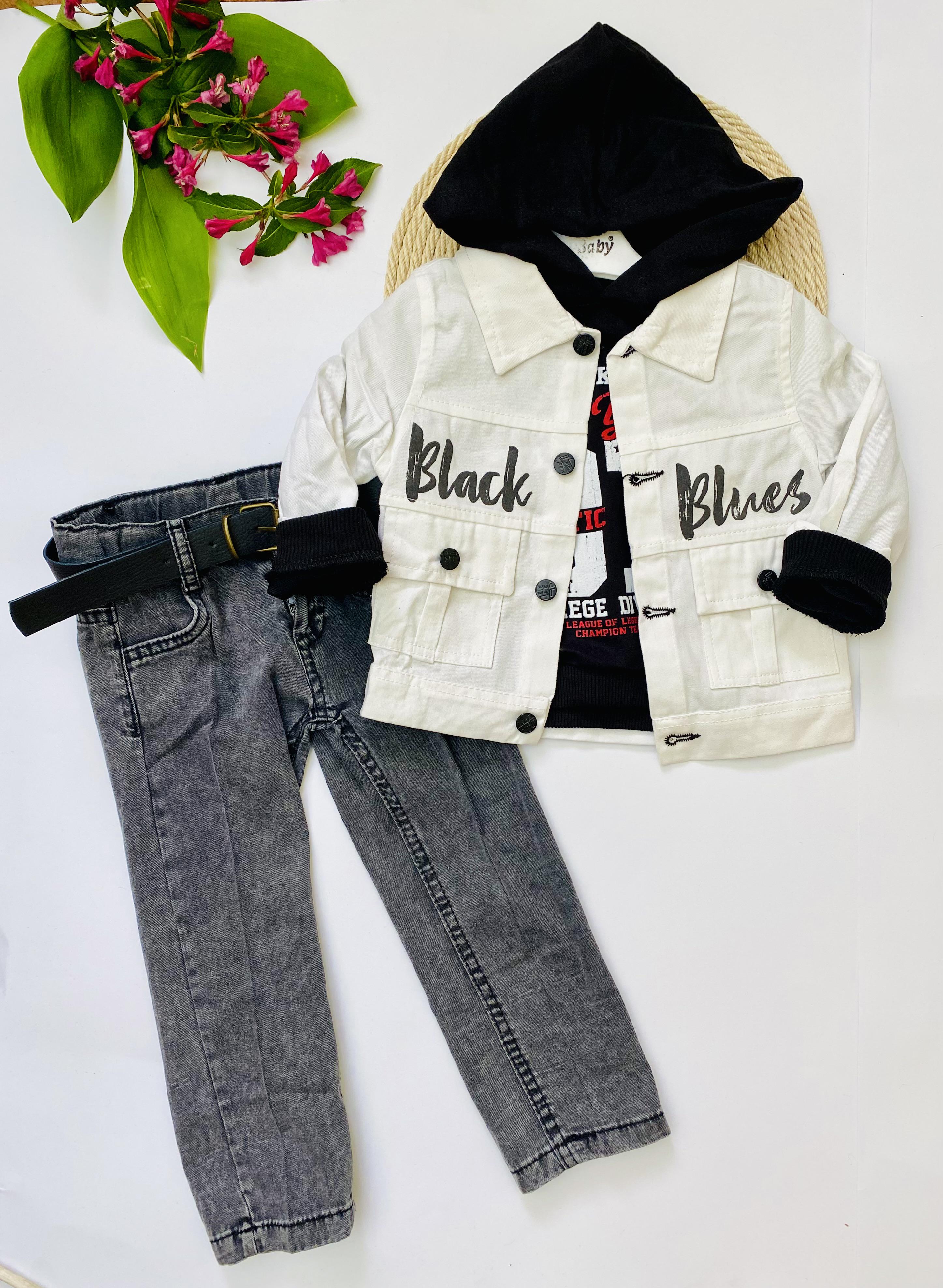 Костюм демісезонний 3-ка для хлопчика Murat baby джинсовий