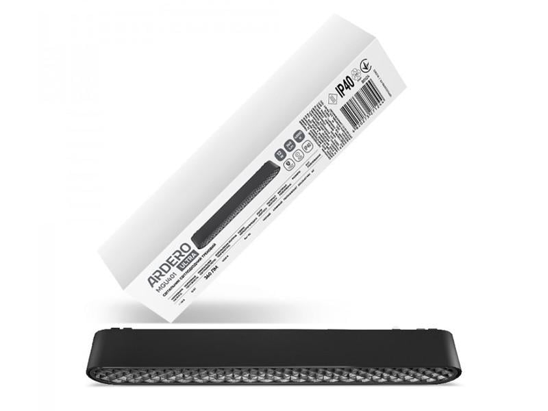 Світильник трековий магнітний світлодіодний Ardero ULTRA 12 Вт 4000K Чорний (MGU401)