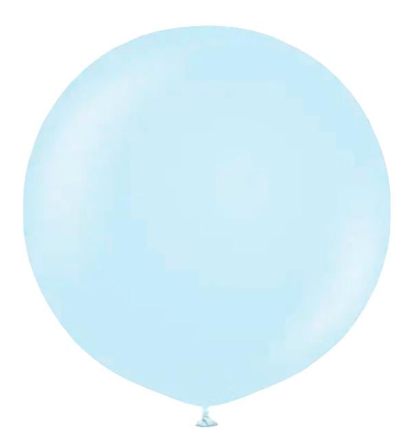Воздушный шар 45 см 1 шт. Голубой макарун (415321)