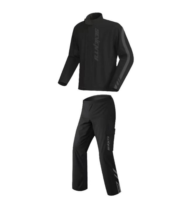 Мотокостюм дощовий Seventy S5 Monsoon 3XL Black (27774832)