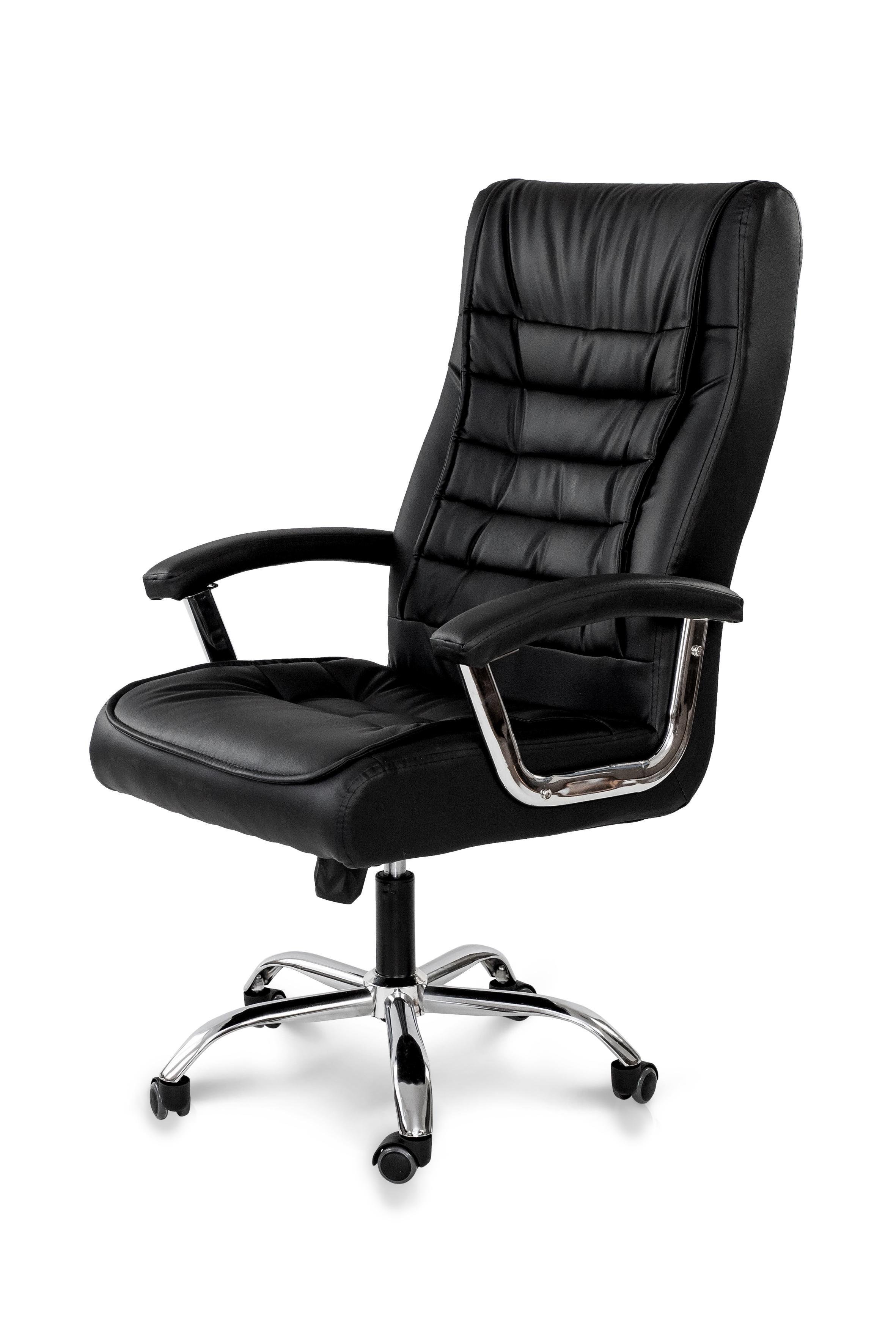 Стул офисный компьютерный Мікс МебліПиксель Черный Стул офисный компьютерный Мікс МебліПиксель Черный