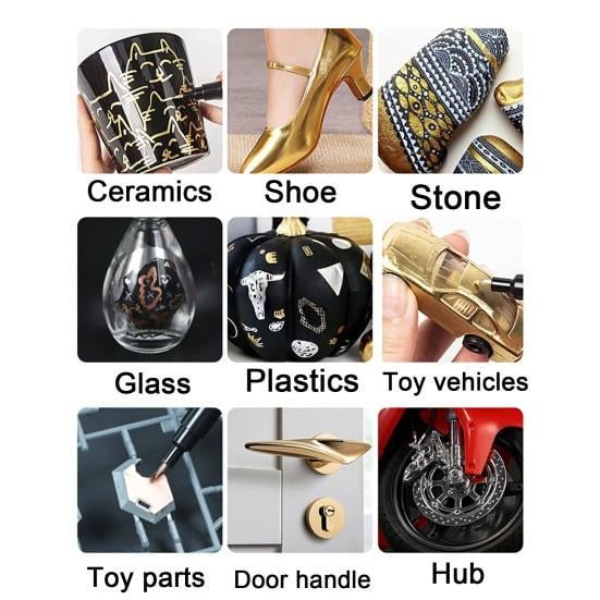 Маркер зеркальный ChromeMarker водостойкий 2 мм (06-020.5) - фото 6 Маркер зеркальный ChromeMarker водостойкий 2 мм (06-020.5) - фото 6