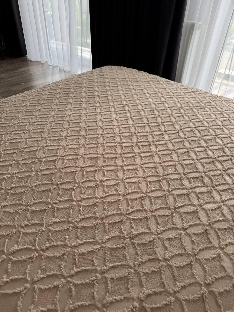 Покрывало Фрея 220x250 см Бежевый (21621-4-220x250cm) - фото 14