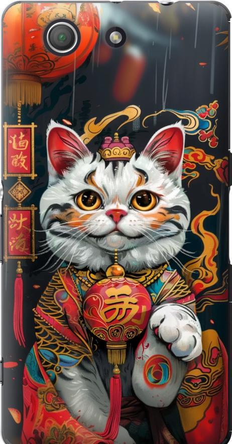 Чехол на Sony Xperia Z3 Compact D5803 China Cat v2 (6135u-277-42517)