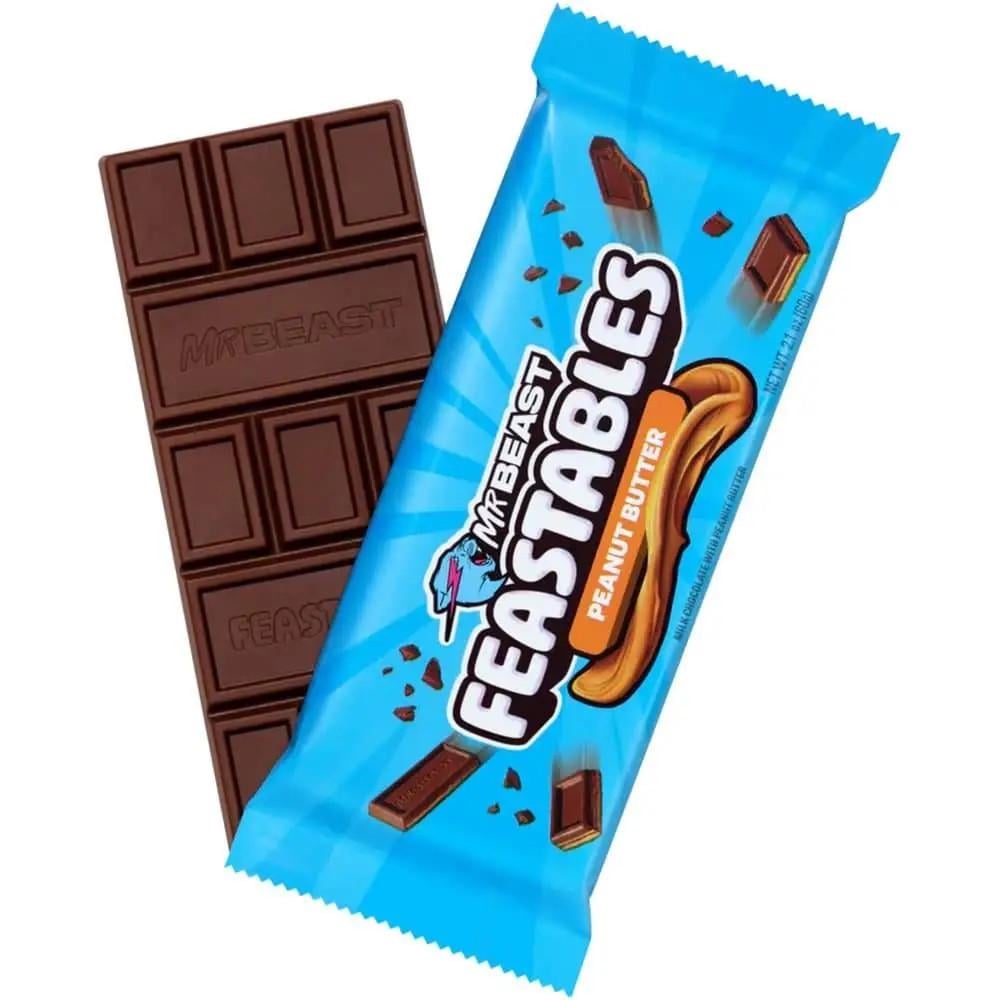 Шоколад Feastables Peanut Butter 60 г (2528490410)