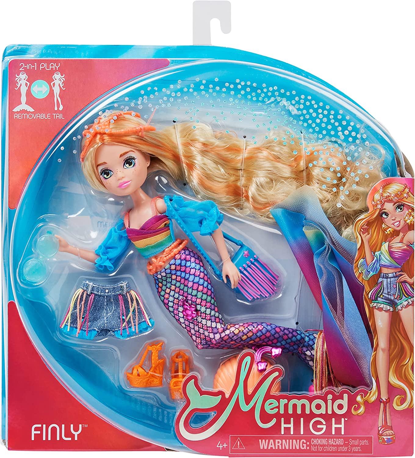 Кукла Mermaid High Finly Deluxe 27 см (MMH02) - фото 2