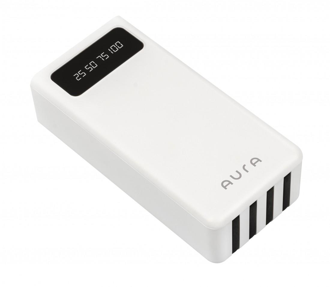 Повербанк Aura NRG30 Quick charging 30000 mAh 22,5 W White - фото 6