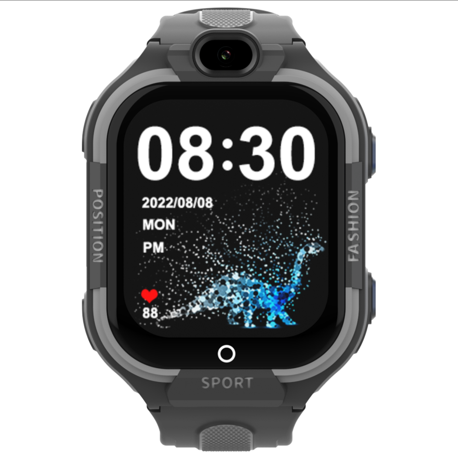 Смарт-годинник з GPS для дітей Wonlex KT35 Black — фото 4