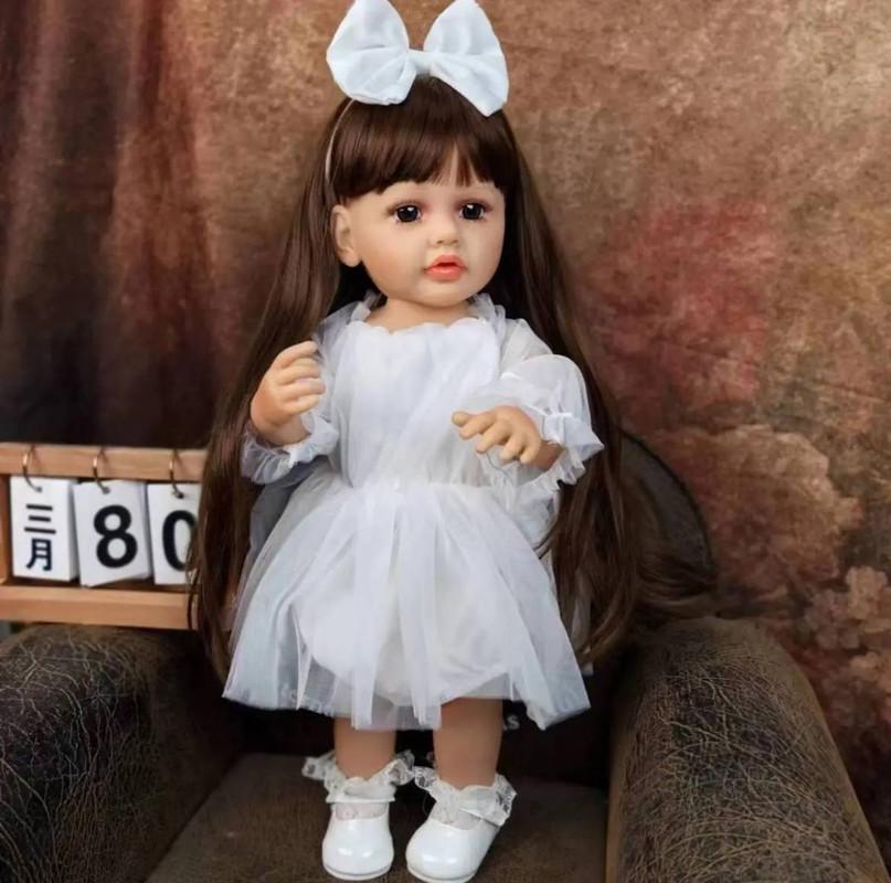 Лялька Орнелла Reborn Doll Вінілова можна купати