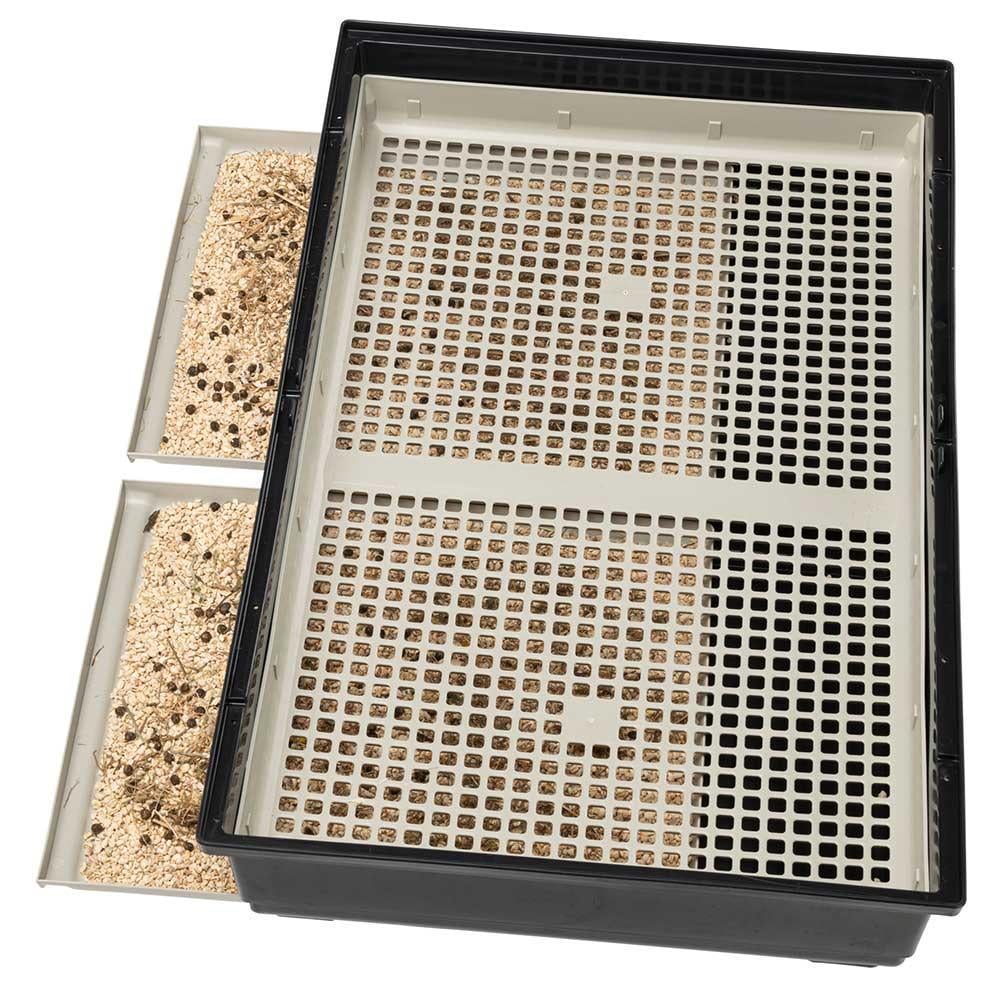 Клетка для кроликов и морских свинок с гигиенической решеткой и аксессуарами TOMMY 82x51xh 44 см (A-037752) - фото 2 Клетка для кроликов и морских свинок с гигиенической решеткой и аксессуарами TOMMY 82x51xh 44 см (A-037752) - фото 2