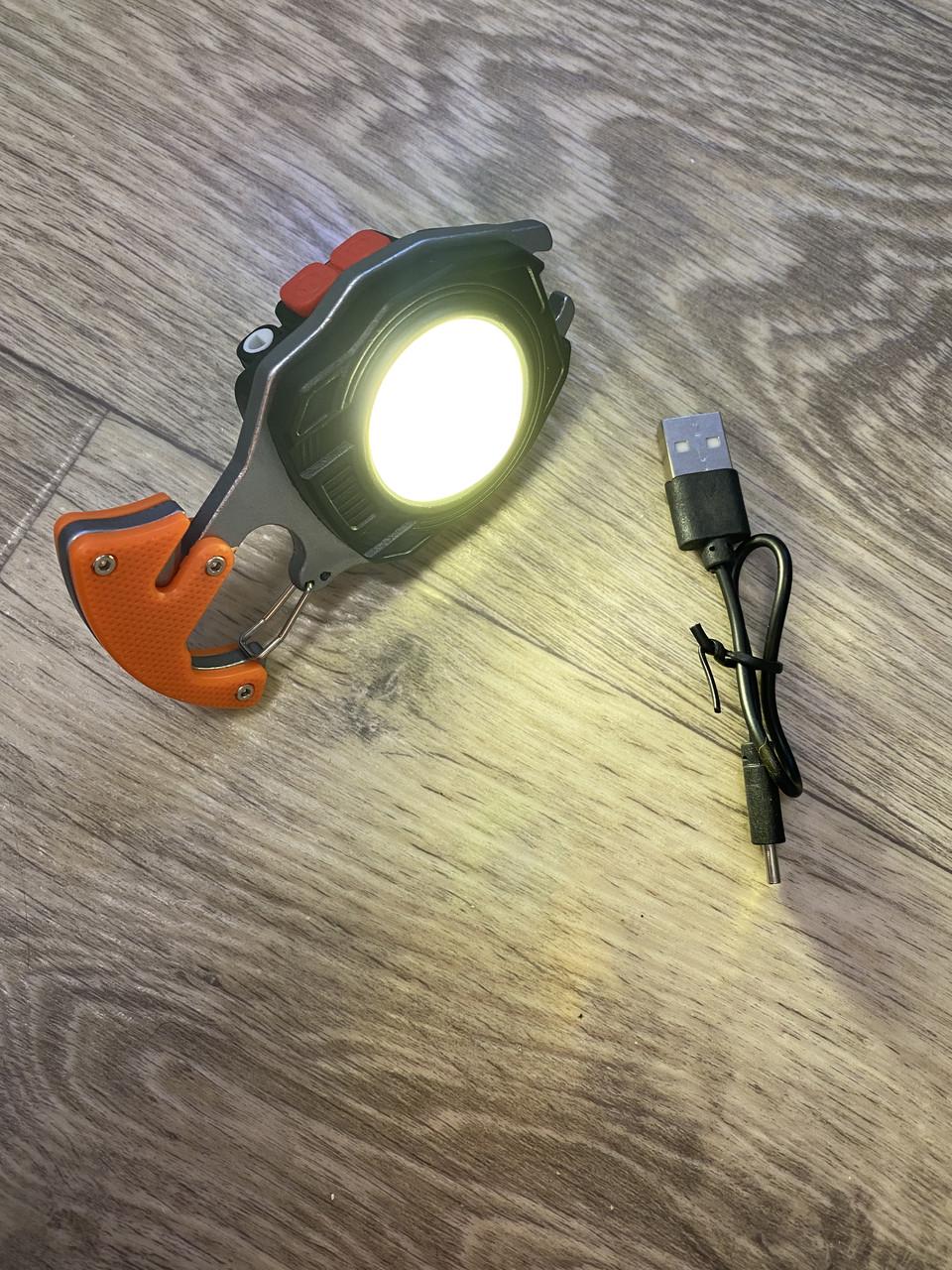 Ліхтар на карабіні з прикурювачем Bailong BL-W5147 запальничка/викрутка/магніт 7 режимів (2552374382) - фото 8