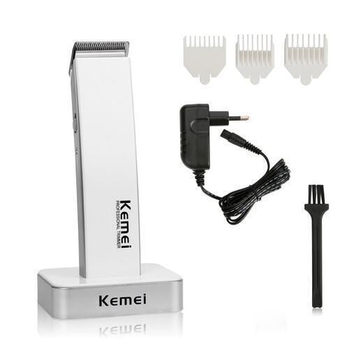 Аккумуляторный мужской триммер для тела Kemei KM - 619 с насадками