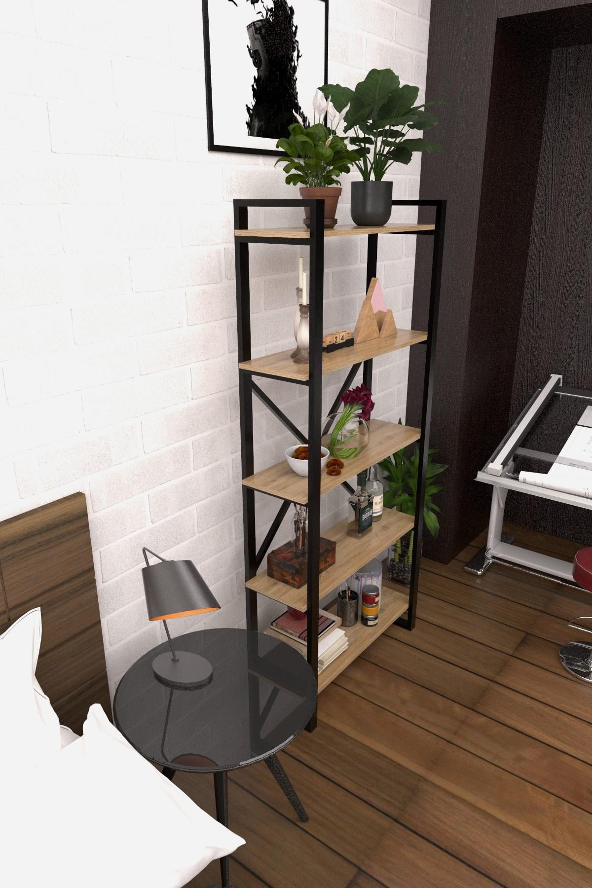 Стеллаж EcoLoft Лофт DSP-1191 Дуб аппалачи (26528912)